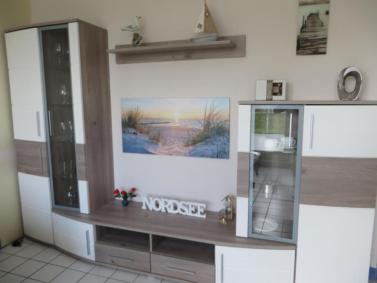 Ferienwohnung Hafenkoje Dornum Bagian luar foto