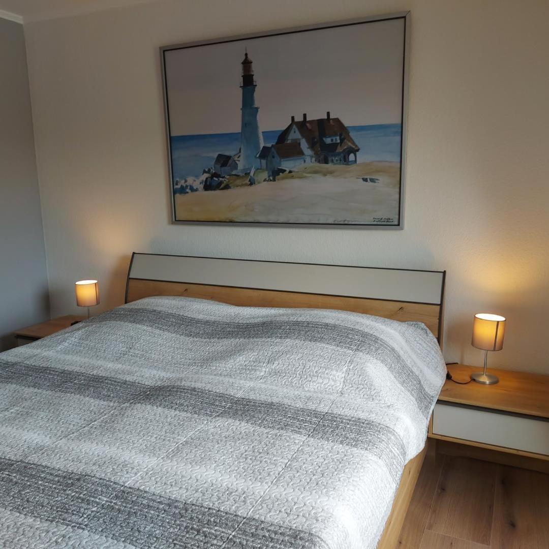 Ferienwohnung Hafenkoje Dornum Bagian luar foto