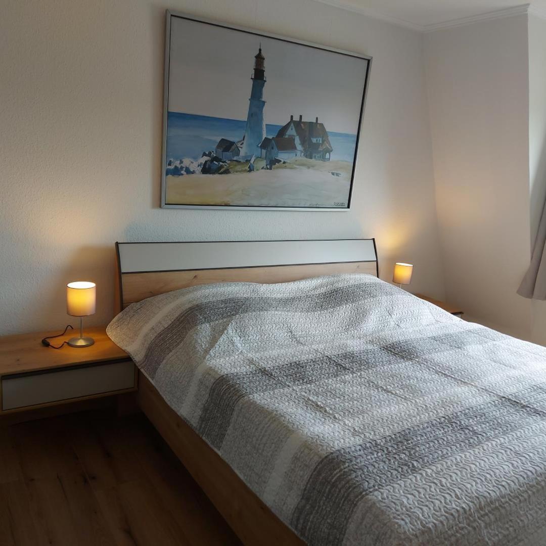 Ferienwohnung Hafenkoje Dornum Bagian luar foto